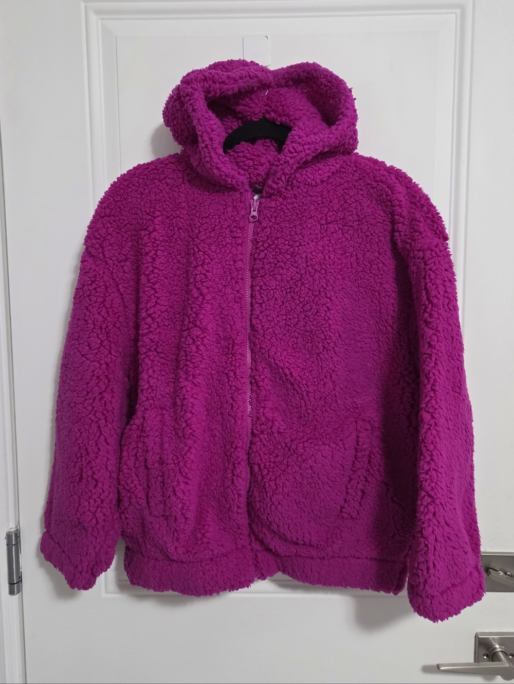 NWT - Gap Teen Girls' Oversized Padded Sherpa Jacket - Size 12Y/Women XS-S